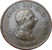 1 Farthing - George III 4th issue obverse image