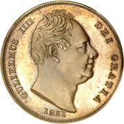 1 Farthing - William IV, United Kingdom, 1831-1837 obverse image