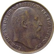 1 Farthing - Edward VII obverse image
