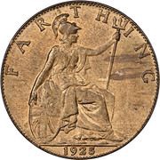 1 Farthing - George V, United Kingdom, 1911-1925 reverse image