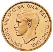 1 Farthing - Edward VIII Pattern obverse image