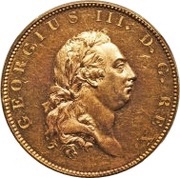 ½ Penny - George III Pattern obverse image