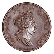 ½ Penny - George III Pattern obverse image