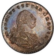 1 Penny - George III Thin numerals; incl. Maundy obverse image