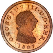 1 Penny - George III 4th Issue obverse image