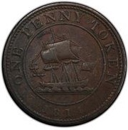 1 Penny Richard Hurd obverse image
