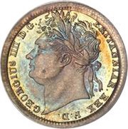 1 Penny - George IIII Maundy issues obverse image