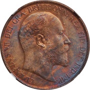 1 Penny - Edward VII obverse image