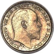 1 Penny - Edward VII Maundy issues obverse image