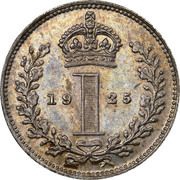 1 Penny - George V 2nd Maundy issue, United Kingdom, 1921-1927 reverse image