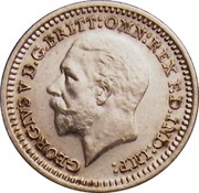 1 Penny - George V 3rd Maundy issue obverse image