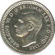 1 Penny - George VI 2nd Maundy issue obverse image