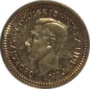 1 Penny - George VI 3rd Maundy issue obverse image