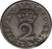 2 Pence - George I incl. Maundy, United Kingdom, 1717-1727 reverse image