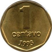 1 Centavo reverse image