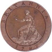 2 Pence - George III Pattern, United Kingdom, 1797 reverse image