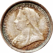 2 Pence - Victoria 3rd portrait; Maundy issues obverse image