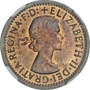 1 Cent - Elizabeth II Decimal Pattern obverse image