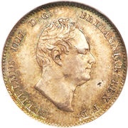 3 Pence - William IV Maundy and Colonial issues obverse image