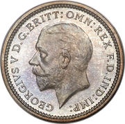 3 Pence - George V 4th issue obverse image