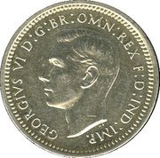 3 Pence - George VI 2nd Maundy issue obverse image