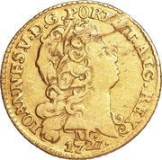 800 Réis - João V Vila Rica Mint obverse image