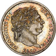 4 Pence - George III Maundy issues obverse image