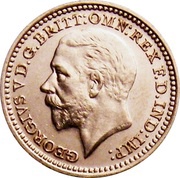 4 Pence - George V 3rd Maundy issue obverse image