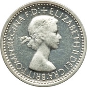 4 Pence - Elizabeth II Maundy pre-decimal; 1st issue obverse image