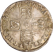 6 Pence - Anne incl. 'Edinburgh' bust, United Kingdom, 1707-1710 reverse image
