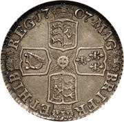 6 Pence - Anne Normal bust, United Kingdom, 1707-1711 reverse image