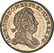 6 Pence - George I obverse image