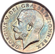 6 Pence - George V 1st coinage obverse image