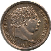 1 Shilling - George III New coinage obverse image