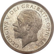 1 Shilling - George V 4th type obverse image