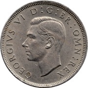 2 Shillings - George VI with 'IND:IMP' obverse image