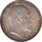 ½ Crown - Edward VII obverse image