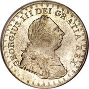 3 Shillings - George III Bank of England Token obverse image