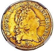 1600 Réis - João V 1st Type of Shield; Bahia Mint obverse image