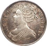1 Crown - Anne 3rd bust obverse image