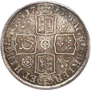 1 Crown - Anne 3rd bust, United Kingdom, 1713 reverse image