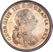 1 Dollar - George III Bank of England Token obverse image
