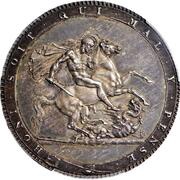 1 Crown - George III Pattern, United Kingdom, 1818 reverse image
