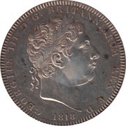 1 Crown - George III obverse image