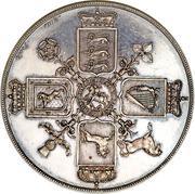 1 Crown - George III Pattern, United Kingdom, 1820 reverse image