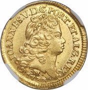 1600 Réis - João V Vila Rica Mint obverse image