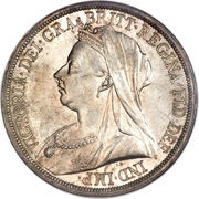 1 Crown - Victoria 3rd portrait obverse image