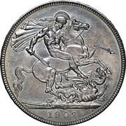 1 Crown - Edward VII, United Kingdom, 1902 reverse image