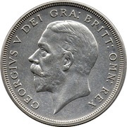 1 Crown - George V 'Wreath' Crown obverse image