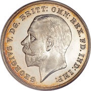 1 Crown - George V Silver Jubilee obverse image